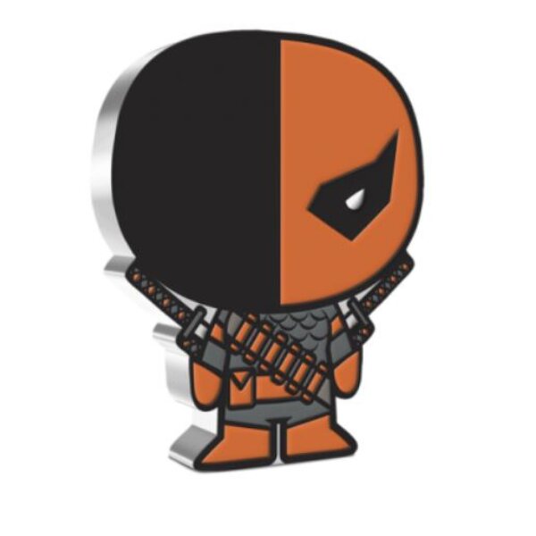 DEATHSTROKE - DC Comics Series Chibi 1 Once Argent Monnaie 2 Dollars Niue 2021