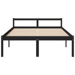 vidaXL Lit pour personne âgée sans matelas 150x200 cm bois pin massif