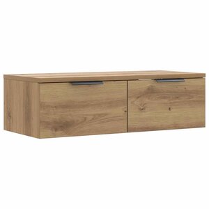 vidaXL Armoire murale chêne artisanal 68x30x20 cm bois d'ingénierie