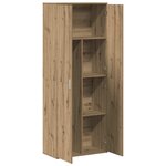 vidaXL Haut Armoire Chêne artisanal 70 x 33 5 x 180 cm