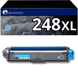 TN248 XL - Toner Brother TN248XL Cyan compatible DCP-L3520CDW DCP-L3520CDWE