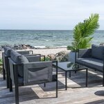 Salon de jardin en acier NICE