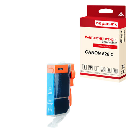 Nopan-ink - x1 cartouche canon cli 526 xl cli 526xl compatible