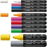 Boîte métal Kit de création de 11 marqueurs FREE acrylic pointes mixtes STABILO