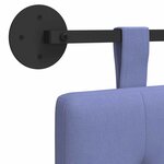 vidaXL Tête de lit suspendue Tissu