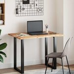 vidaXL Dessus de bureau fini à l'huile 100x70x2cm bois d'acacia massif