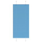 vidaXL Store plissé bleu 65x100 cm largeur du tissu 64 4 cm polyester