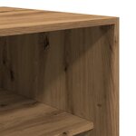 vidaXL Garde-robe chêne artisanal 50x50x200 cm bois d'ingénierie
