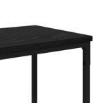 vidaXL Table console Chêne noir 160 x 30 x 75 cm Bois d'ingénierie