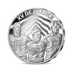 Pièce de monnaie 10 euro France 2022 argent BE – Coupe du monde de rugby en France (XV de France)