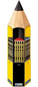 présentoir forme de crayon de 90 crayons Noris STAEDTLER