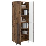 vidaXL Ensemble de Meubles 2 Pièces 66 x 34 5 x 89 5 cm Bois d'ingénierie