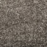 vidaXL Tapis ISTAN à poils longs aspect brillant gris Ø 120 cm
