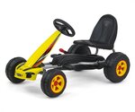 Kart à pédales Viper jaune