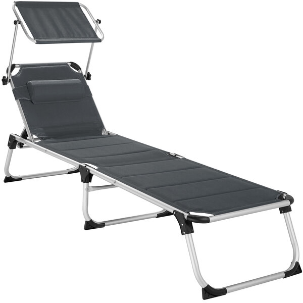 Tectake Transat de jardin Lorella  - gris