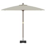 vidaXL Pied de parasol Noir 41 x 41 x 37 cm Granite