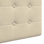 vidaXL Tête de lit suspendue Tissu