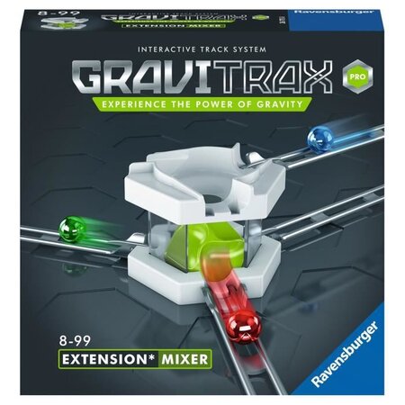 Gravitrax pro bloc d'action mixer - jeu de construction stem - circuit de billes créatif - ravensburger- des 8 ans
