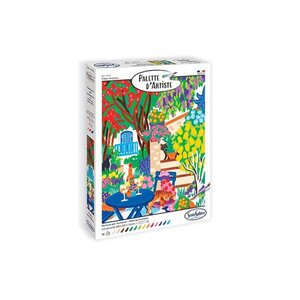 Palette d'artiste - Patio andalou