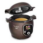 MOULINEX CE852900 Multicuiseur intelligent Cookeo 150 recettes préprogrammées - 6L + Un moule inclus