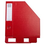 Porte revue Dos 70mm PVC Rouge EXACOMPTA