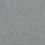 vidaXL Canapé 2 places avec méridienne en L gris clair 125 cm tissu