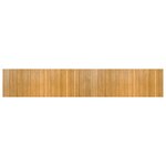 vidaXL Tapis rectangulaire naturel 60x400 cm bambou