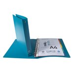Classeur 4 anneaux 30mm polypropylène OPAK - A4 Maxi - Vert foncé x 20 EXACOMPTA