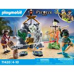 PLAYMOBIL 71420 - Pirate avec trésor