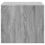 vidaXL Armoire murale sonoma gris 45x42 5x40 cm bois d'ingénierie