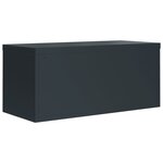 vidaXL Classeur anthracite 90x40x145 cm acier