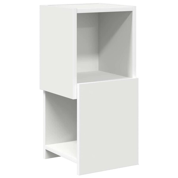 vidaXL Meuble d'angle 25 5x25x55cm Bois d'ingénierie
