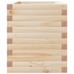 vidaXL Jardinière 70x40x49 5 cm bois de pin massif