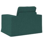 vidaXL Canapé Vert foncé 103 x 80 x 82 cm tissu