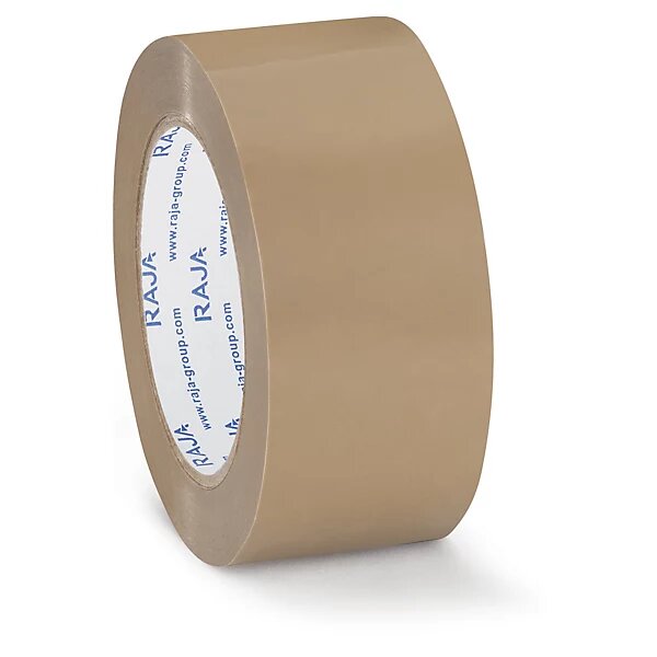 Ruban adhésif pvc havane raja ultra-résistant  58 microns 50 mm x 66 m (lot de 36)