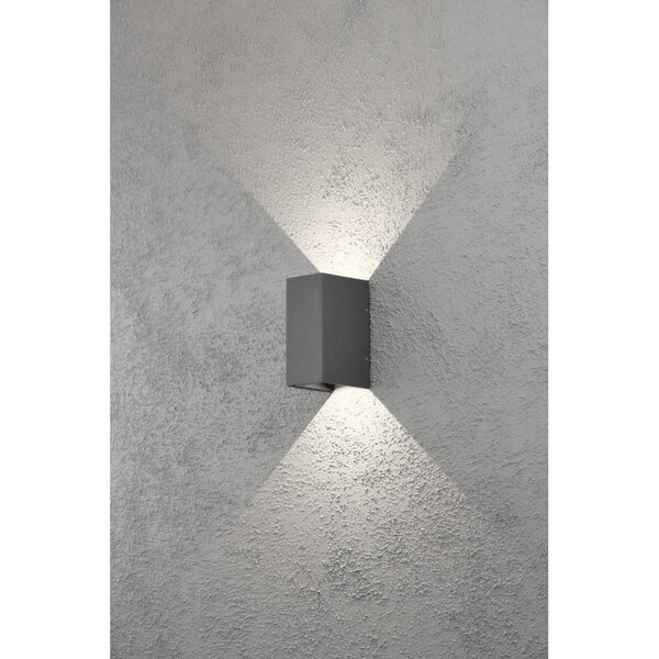 KONSTSMIDE Applique à LED Cremona 2x3W 11x8x17 cm