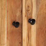 vidaXL Meuble d'évier 62x33x58 cm bois d'acacia et d'ingénierie