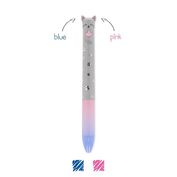 Legami CLICK0027 - Stylo à bille à deux couleurs - Click&Clack