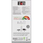 TNB Chargeur allume-cigare - 5V - USB - Blanc