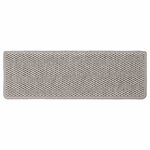 vidaXL Tapis d'escalier autocollants 30 Pièces 65x21x4 cm argenté