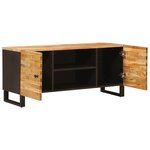 vidaXL Meuble TV Marron 105 x 33 x 46 cm Bois de mangue massif