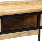 vidaXL Bureau d'écriture avec tiroir Marron 100 x 50 x 75 cm