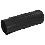 vidaXL Feuille de drainage nervurée 2 Pièces Noir 0 5 x 20 m HDPE