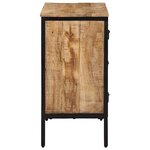 vidaXL Buffets 2 Pièces 70x35x70 cm bois de manguier brut massif