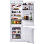 Rosieres rbbs 100/n - refrigerateur combiné encastrable - 250 l (190 + 60) - froid brassé - l 57 cm x h 184 cm