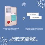 Offre Pack : Bloc B8 Essentielle 380 Acier Alu blanc + Tableau d'affichage A4 & Etiquettes