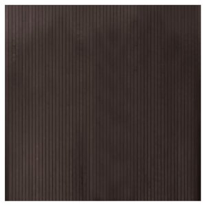 vidaXL Tapis rectangulaire marron foncé 100x100 cm bambou
