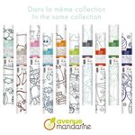 Graffy Roll  Jungle - Blanc x 5 AVENUE MANDARINE