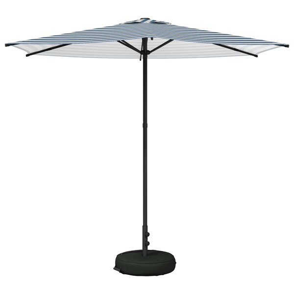 vidaXL Parasol de jardin avec base 270 x 270 cm Polyester