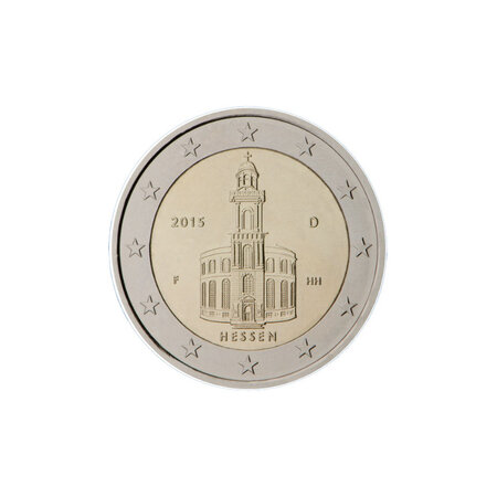 Allemagne 2015 - 2 euro commémorative eglise saint paul de francfort
